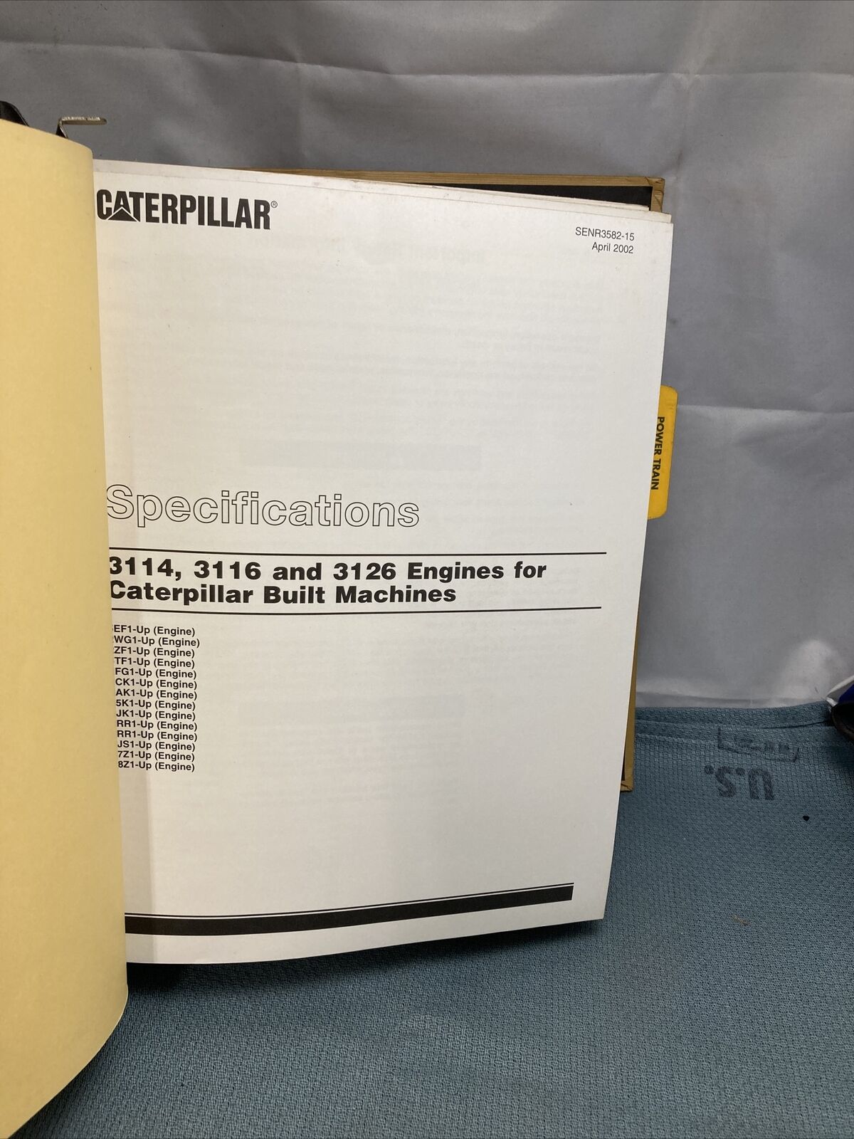 GENUINE CAT/CATERPILLAR SENR1820 SERVICE MANUAL 963C TRACK-TYPE LOADER 2DS1-UP