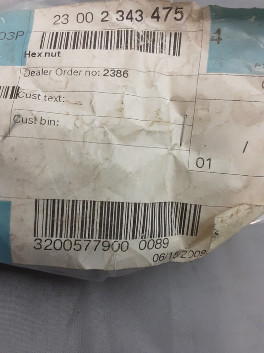 NEW GENUINE BMW 23002343475 HEX NUT-M20X1,5 F650ST F650 1996-2007