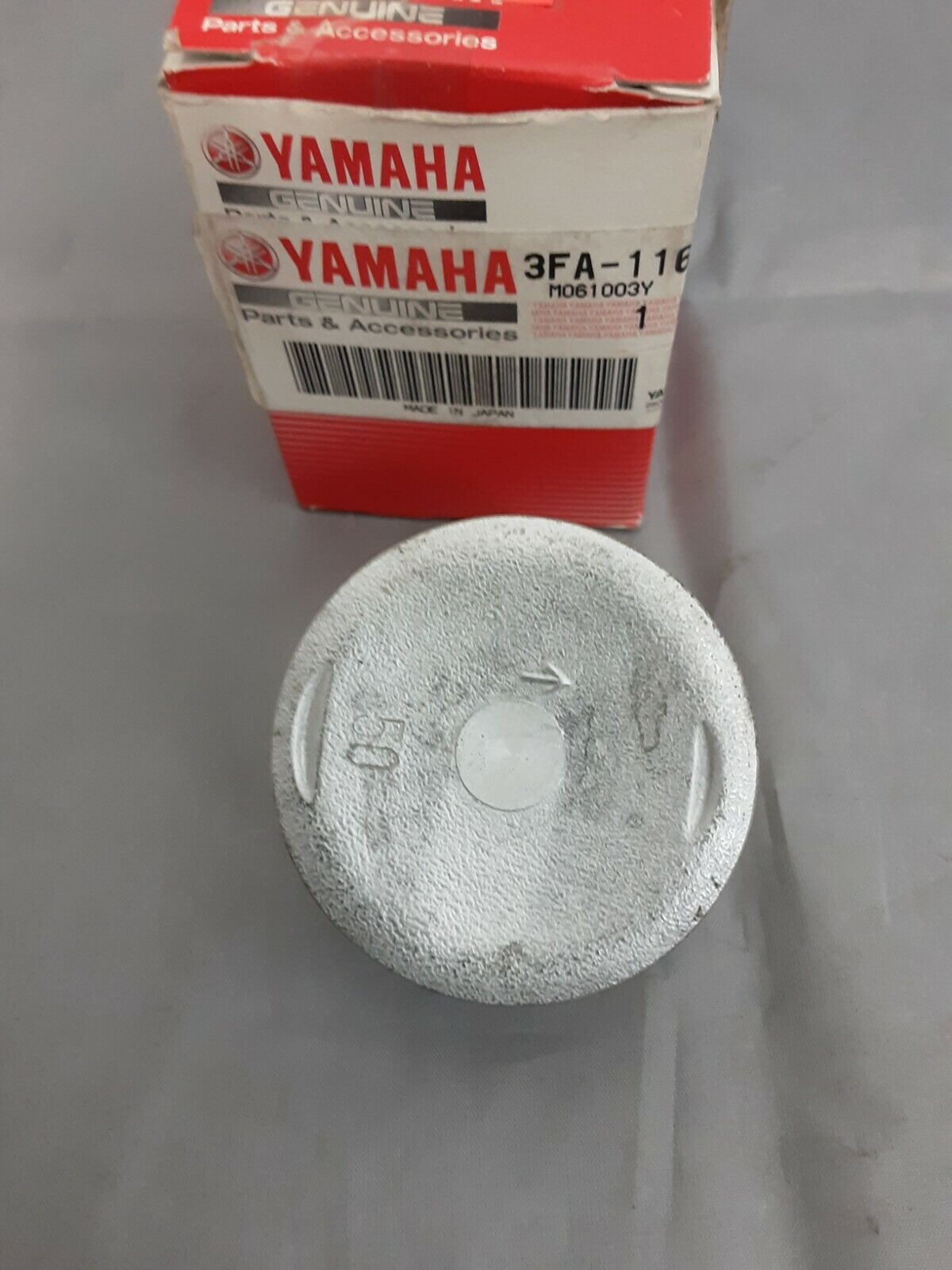 NEW GENUINE YAMAHA 3FA-11636-00 PISTON (050MM O/S) BREEZE YFA1