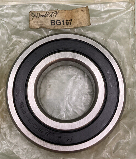 QTY 2 NEW MCDONALD ATV 6207RS SEALED BEARING BG167