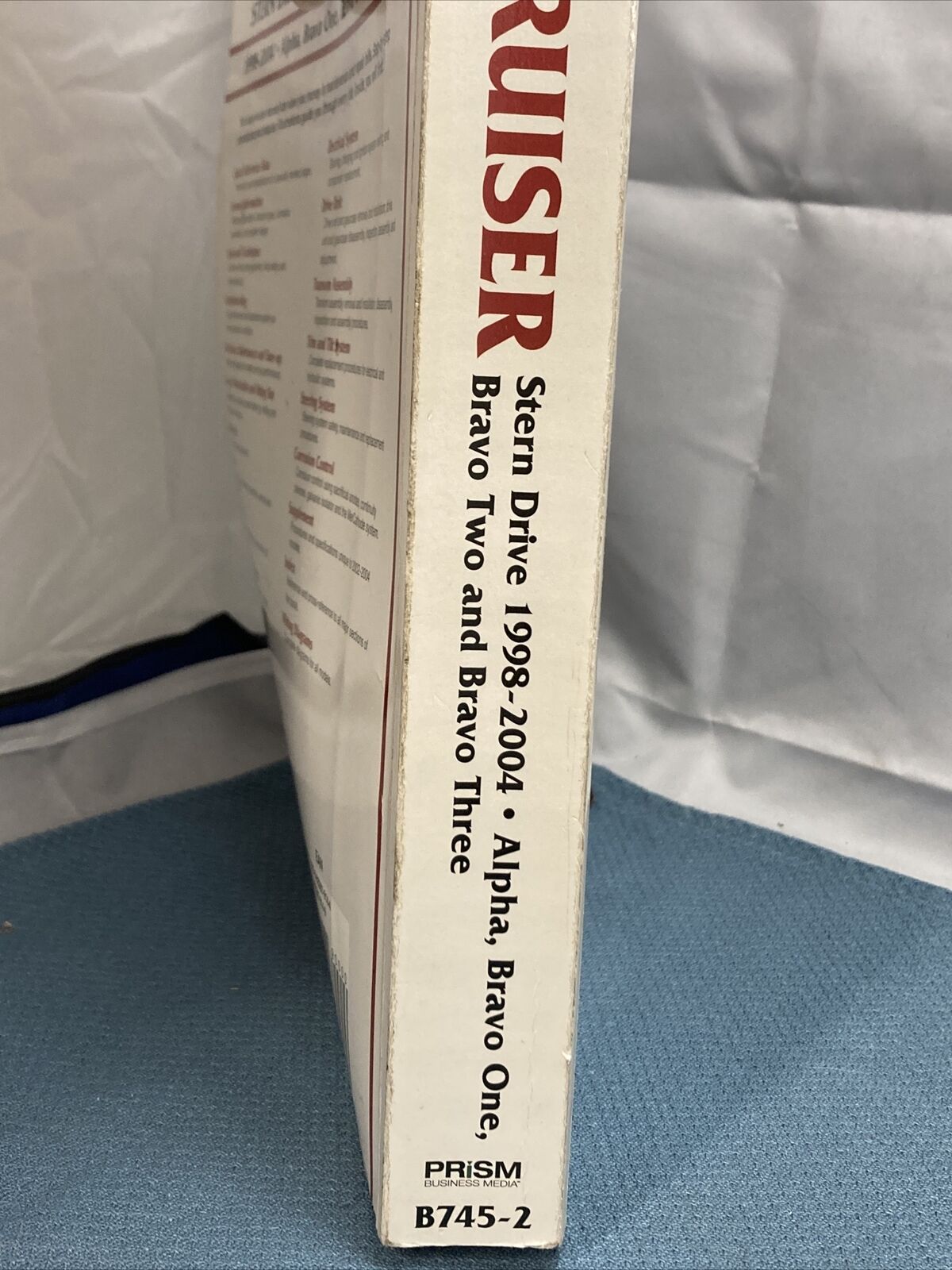 CLYMER MERCRUSIER B745-2 STERN DRIVE SHOP MANUAL 1998-2004 024185791492