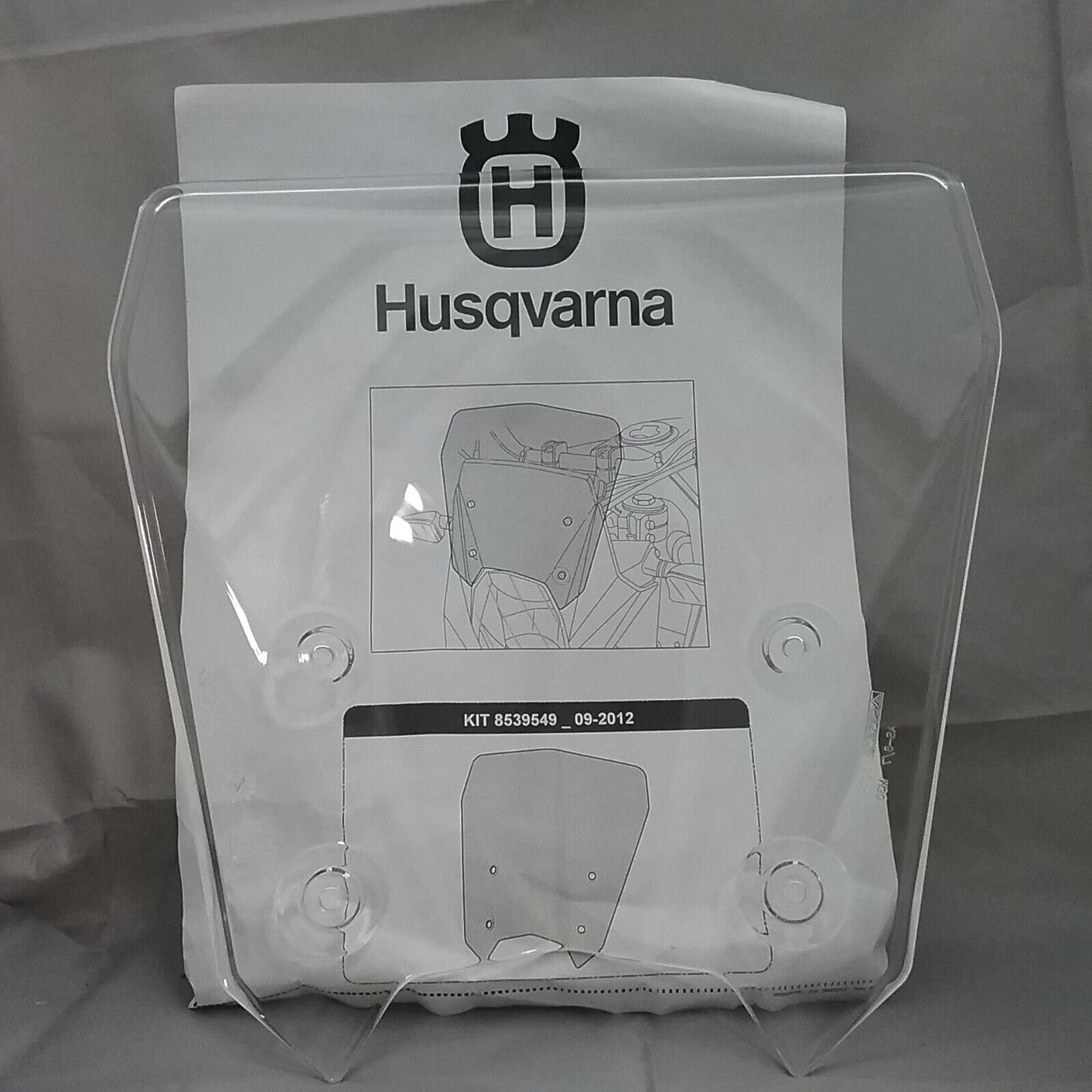 NEW GENUINE HUSQVARNA 8539549 High Windshield Clear Strada Terra TR650