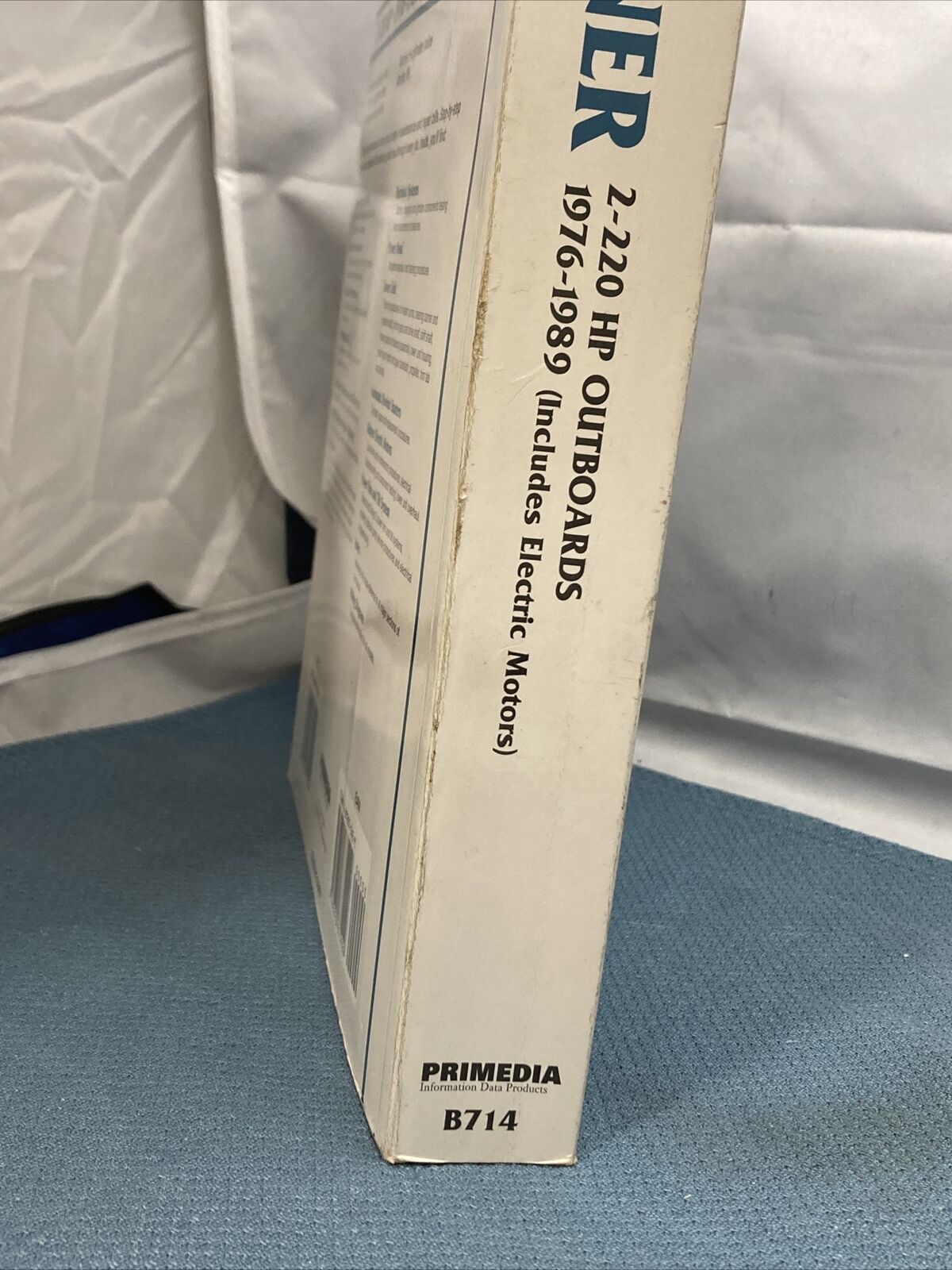 CLYMER MARINER B714 OUTBOARD SHOP MANUAL 1976-1989 024185754299