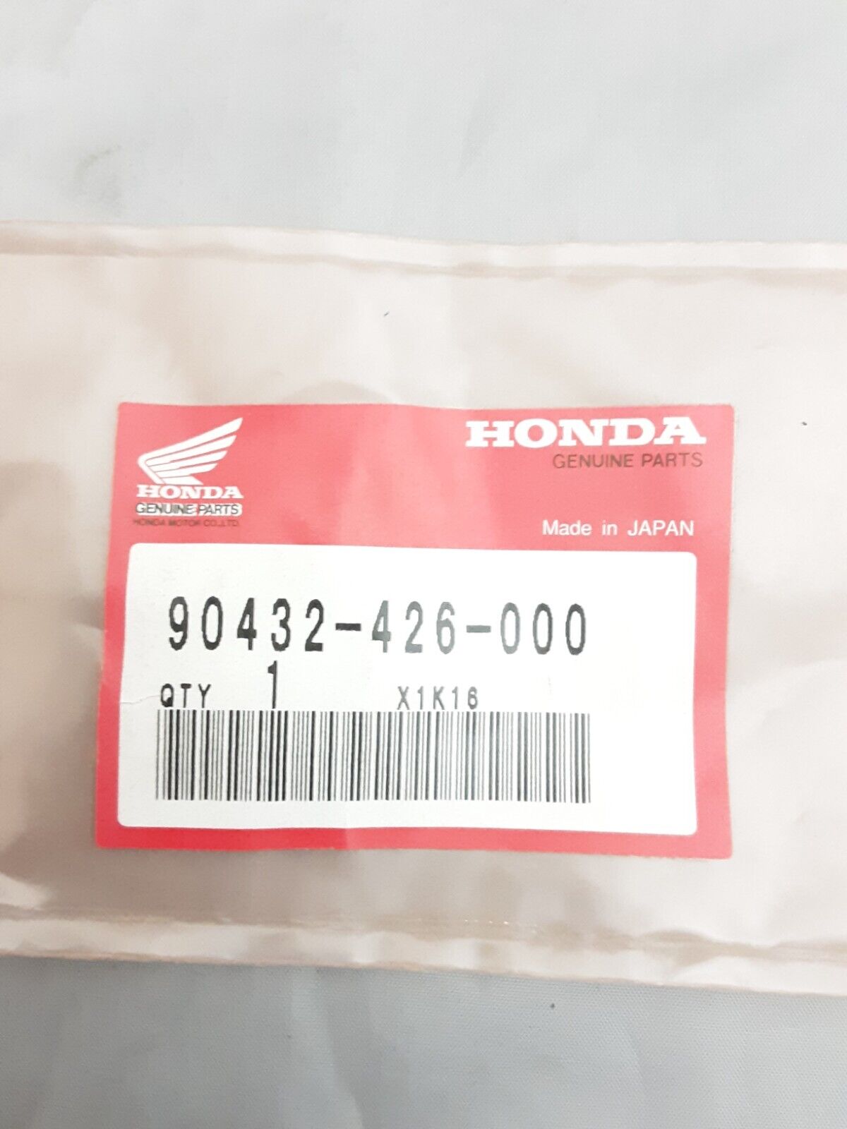 NEW GENUINE HONDA 90432-426-000 WASHER (20MM) ALL TERRAIN CYCLE ATC250 1985-2009