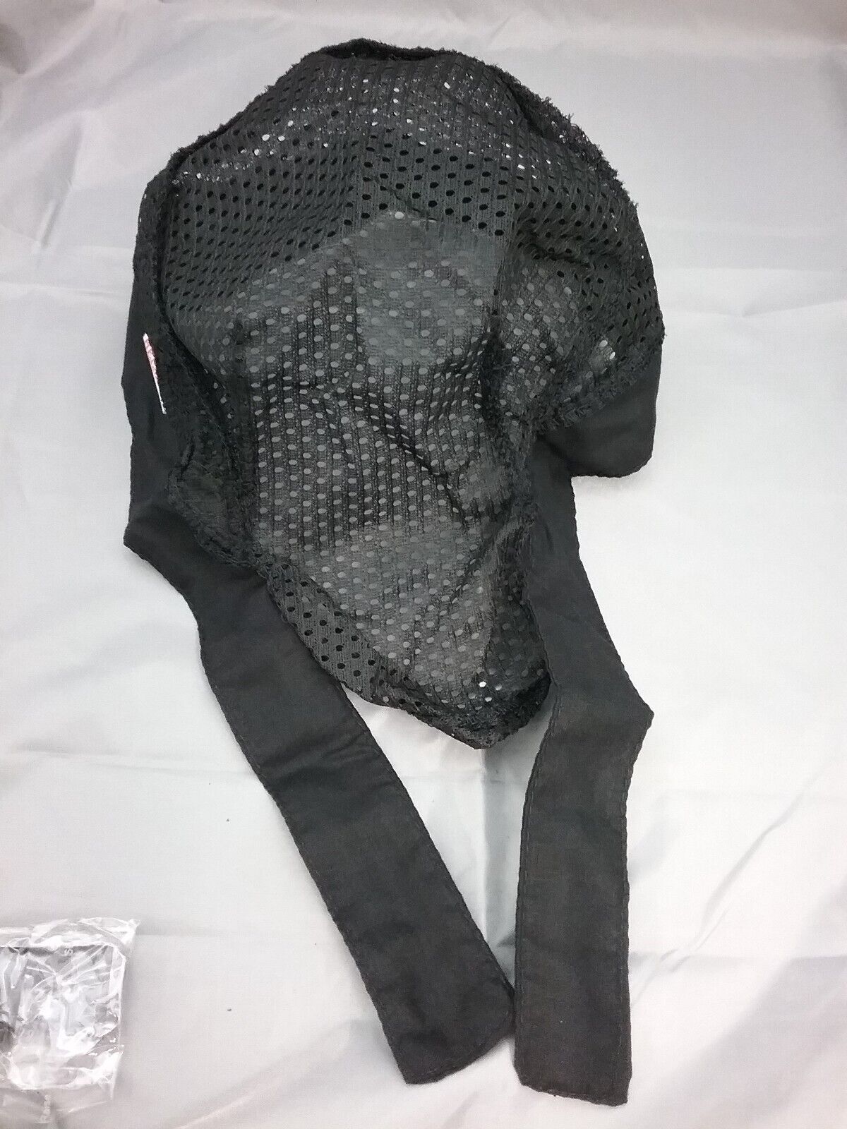 NEW DAYTONA Mesh Motorcycle Du-Rag Doo Rag Skull Cap black w/Daytona keychain