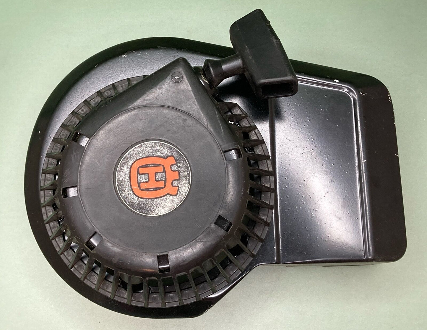 USED GENUINE HUSQVARNA 499916 BLOWER HOUSING COVER AND STARTER REWIND