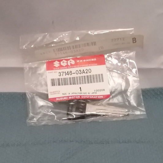 NEW GENUINE SUZUKI 37146-03A20 KEY, BLANK TYPE E (A53) GV1200 GV700 GV1400