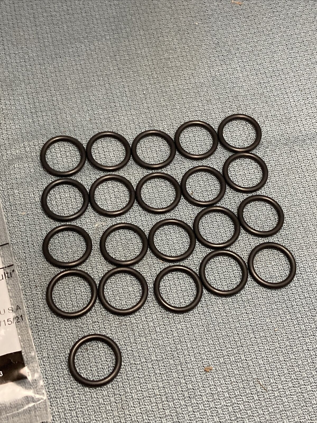 QTY 21 NEW GENUINE JAMES GASKETS JGI-11132 O-RING, PUSHROD TUBE COVERS