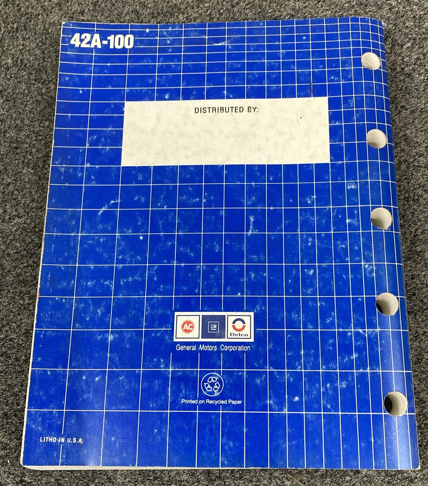 AC-DELCO 1992 & 1993 FILTERS/PCV VALVES PARTS CATALOGS