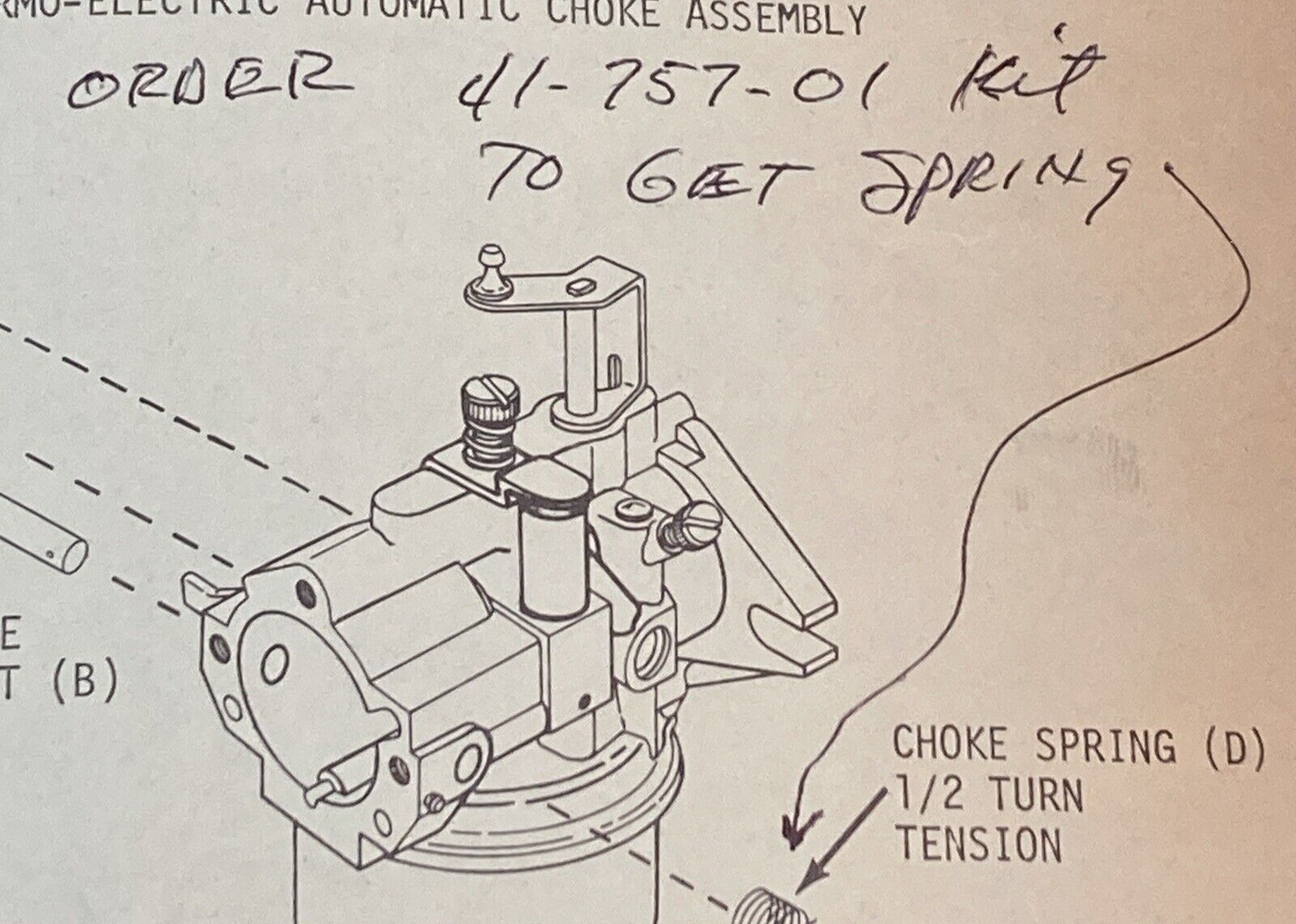 GENUINE KOHLER ENGINES PARTS 102-254/SERVICE 67-293 BULLETINS & ADD. INFO