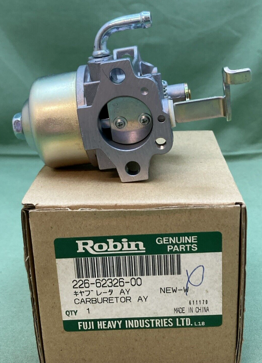 NEW GENUINE SUBARU ROBIN 226-62326-00 CARBURETOR AY