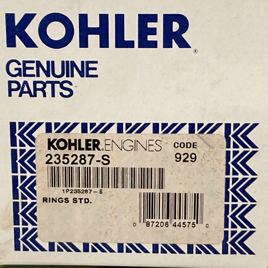 NEW GENUINE KOHLER 235287-S ENGINE PISTON RINGS STD