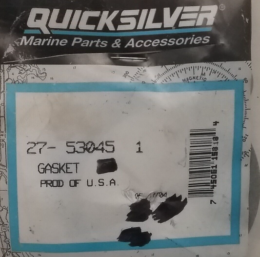 QTY4 NEW QUICKSILVER 27-53045 GASKET THERMOSTAT HOUSING MERCRUISER 4.3L-7.9L