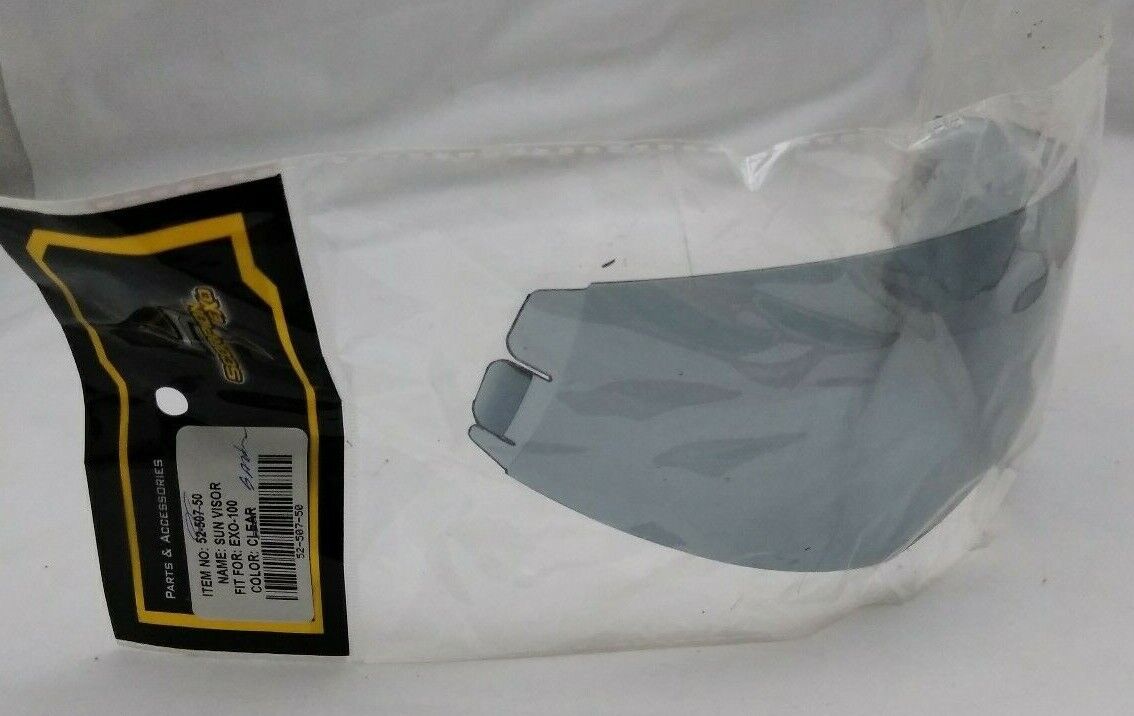 New Scorpion EXO Face Shield Visor / 52-507-51 / LIGHT SMOKE / Fits: EXO-100