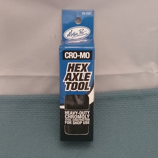 NEW GENUINE MOTION PRO 57-0397 HEX AXLE TOOL 17,19,22,24 MM, CHROMOLY