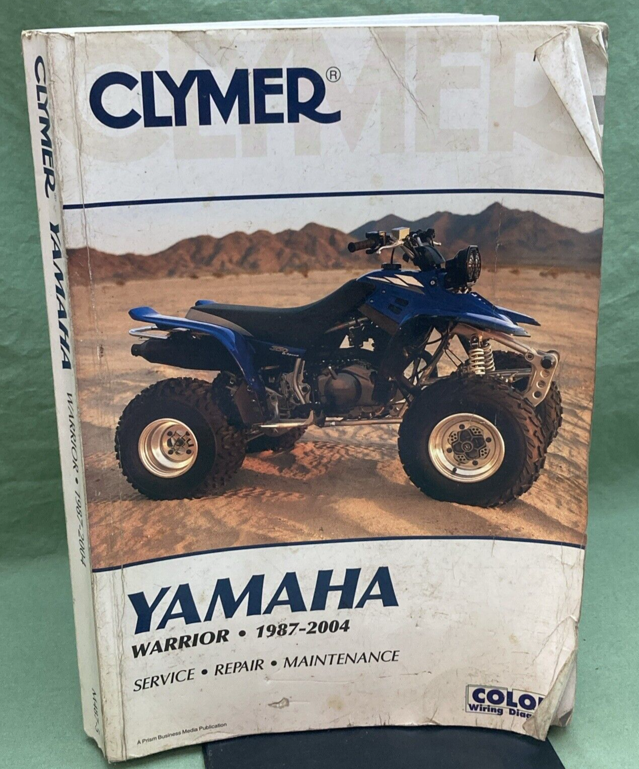 GENUINE CLYMER M487-5 YAMAHA WARRIOR 87-04 SERVICE MANUAL