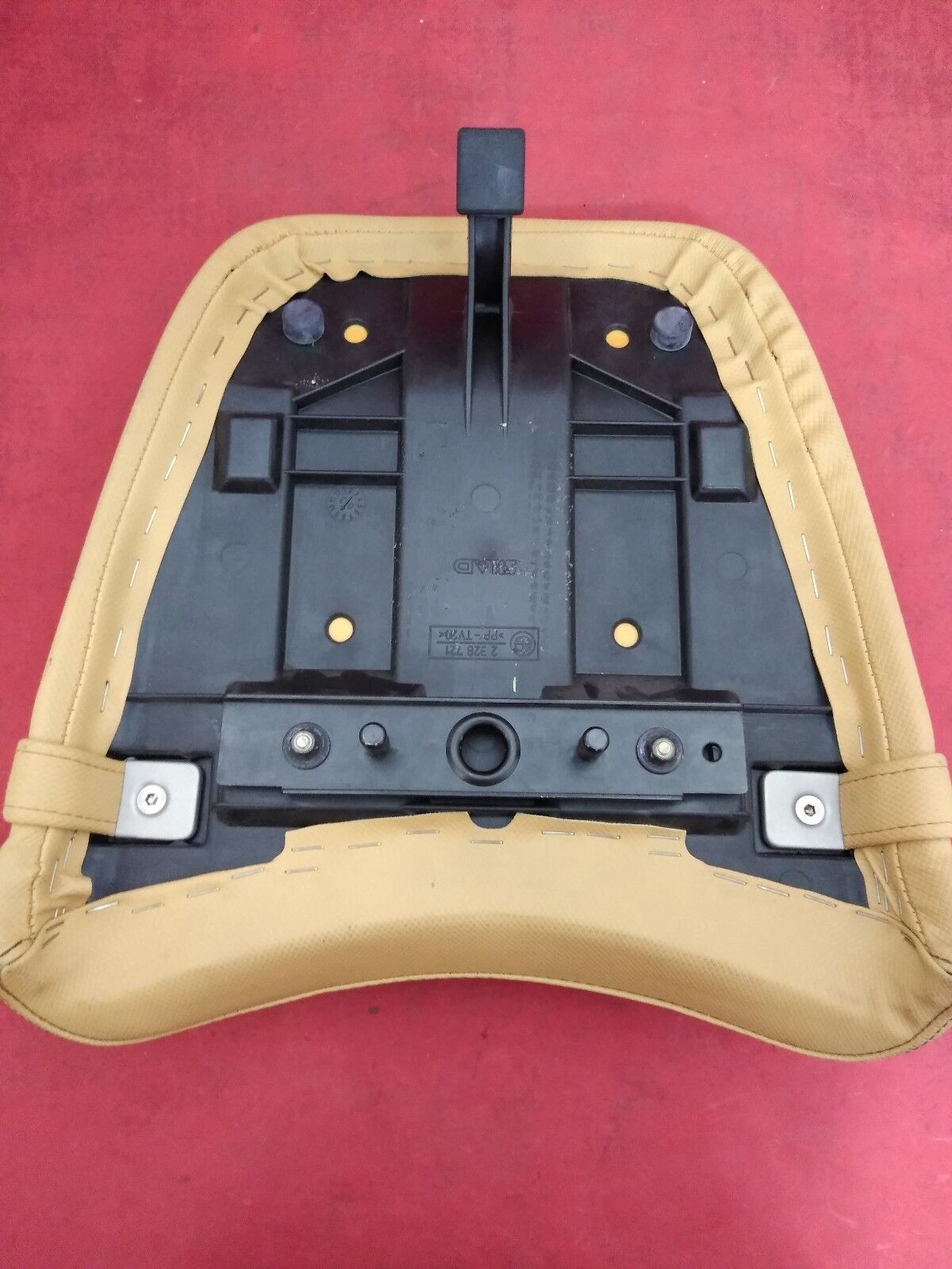 BMW PILLION-PASSENGER SEAT Part # 52537673643 YELLOW/TAN