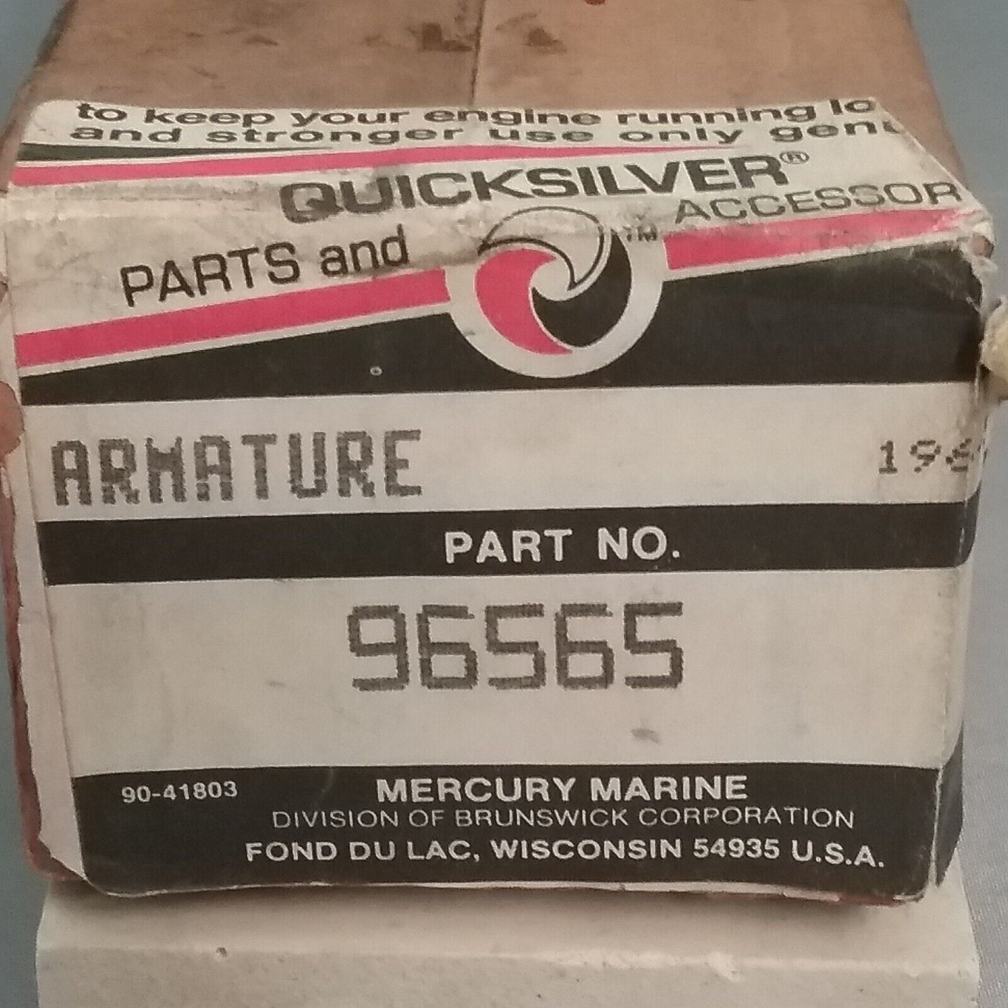 NEW QUICKSILVER 96565 ARMATURE Mariner Mercury Outboard 6-25HP