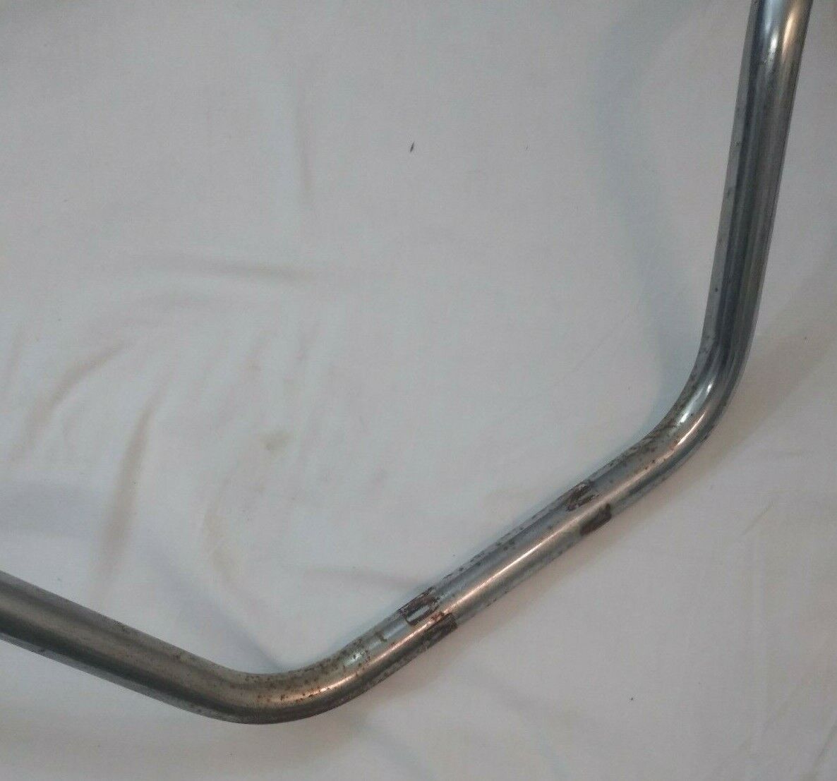 Chrome Motorcycle Handlebars 7/8" Width / 10" Handle Length / Full Length 38"