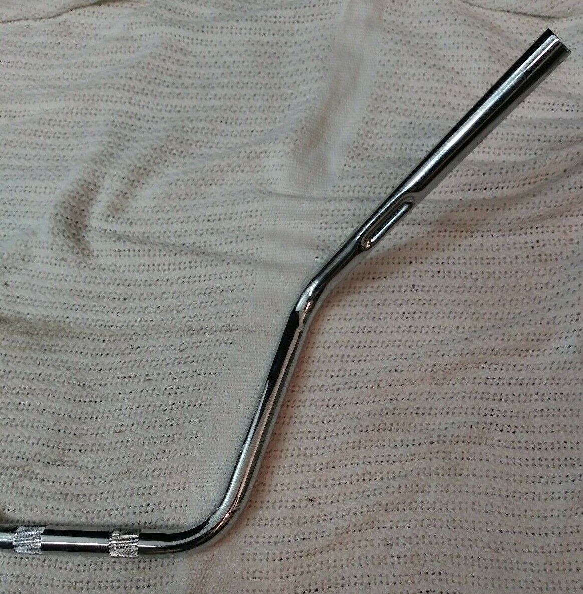 10" Chrome Motorcycle Handlebars / W31" CW 8" PB 12" R 10"