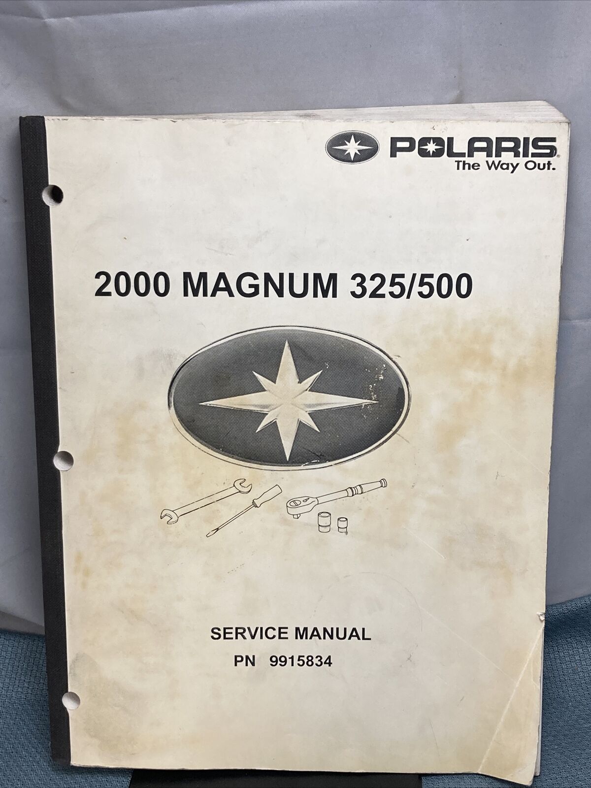 GENUINE POLARIS 9915834 MAGNUM 325/500 SERVICE MANUAL 2000