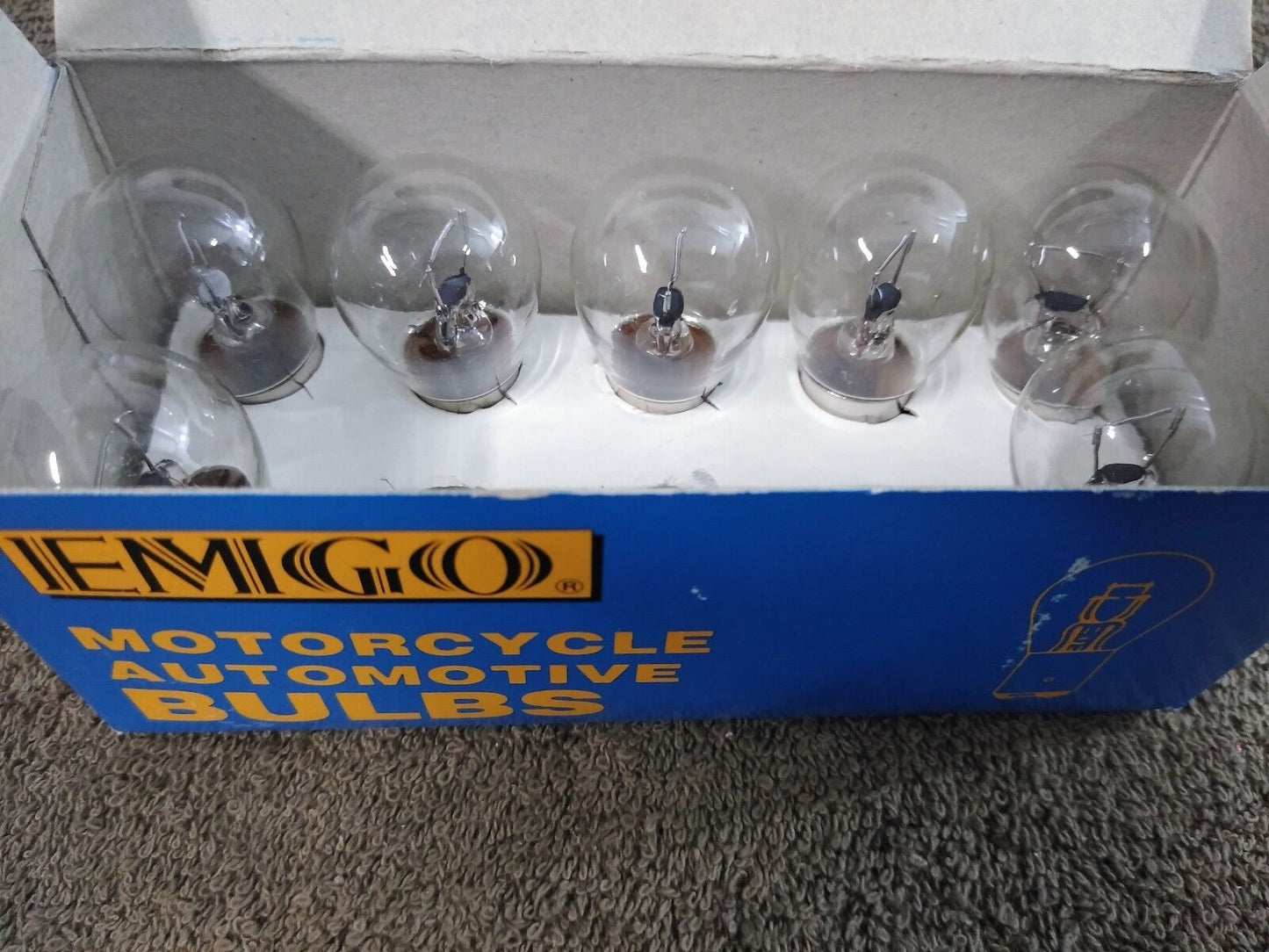 NEW Emigo Motorcycle Bulbs 12V 21W CLEAR 05-06 GSXR1000 / 06 GSXR 600/750 / 7PK