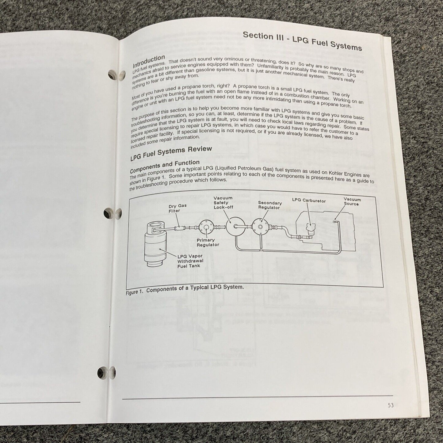 GENUINE KOHLER ENGINES SALES/SERVICE UPDATE SEMINAR MANUALS