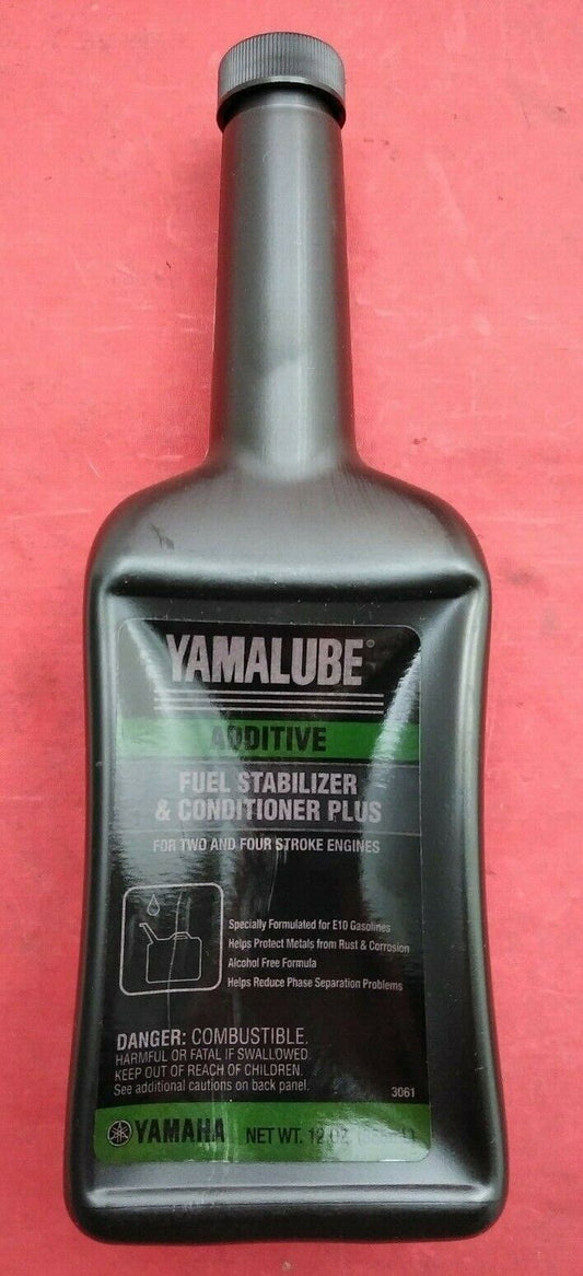 NEW YAMALUBE ACC-FSTAB-PL-12 (QTY 2) Fuel Stabilizer & Conditioner Plus 12oz