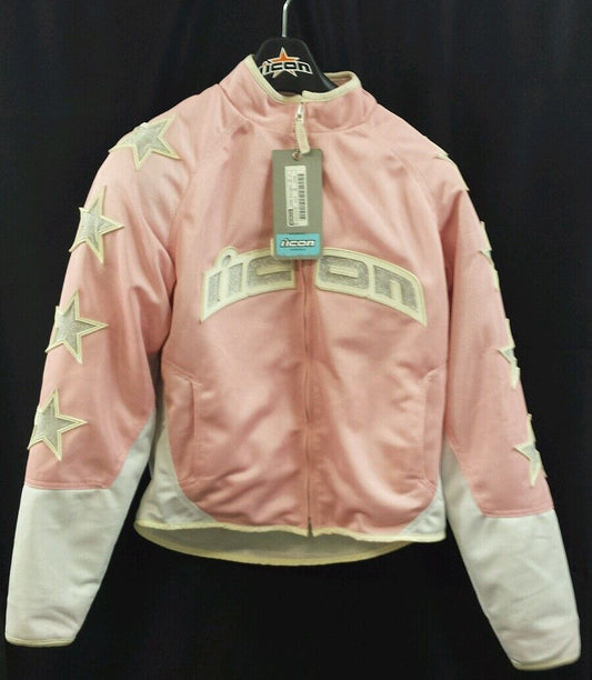 NEW ICON Pink Hooligan 54 Jacket Large Ref 2822-0084 See Listing