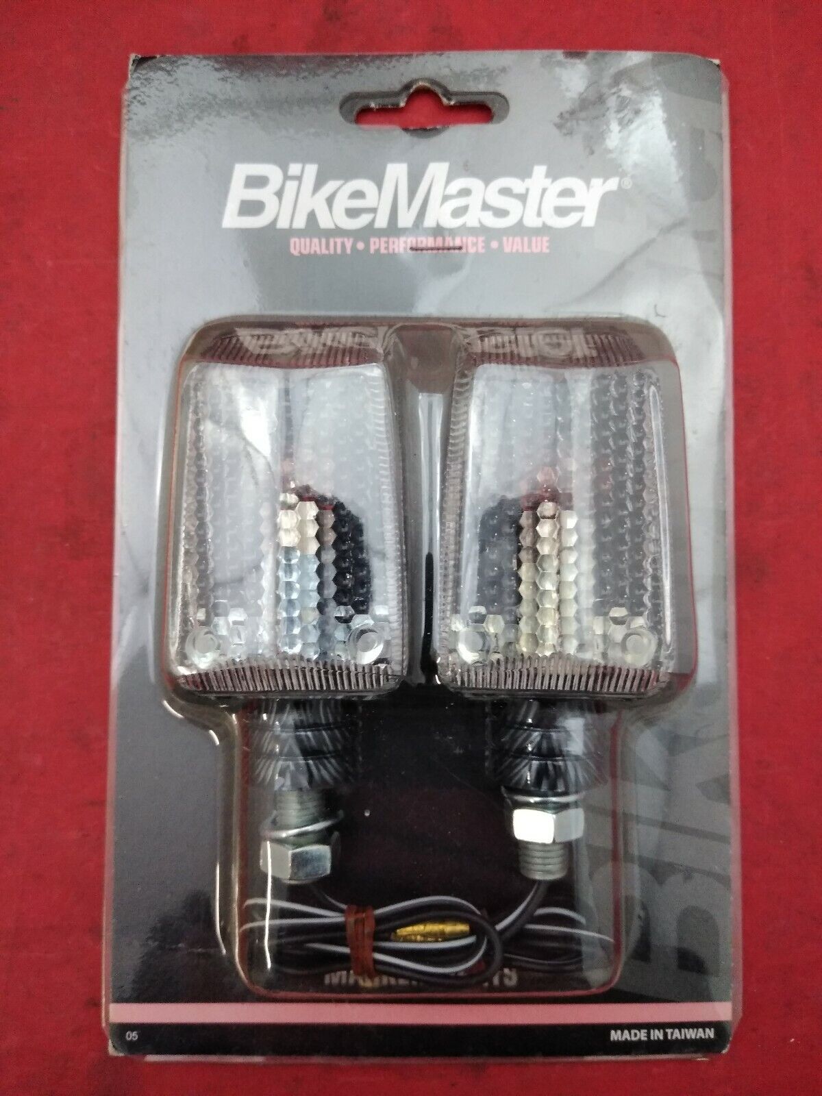 NEW BikeMaster Universal Mini Stalk Marker Light Kit / 26-8041