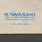 KAWASAKI 99920-1434-01 JET SKI 550 OWNERS MANUAL JS550-A7