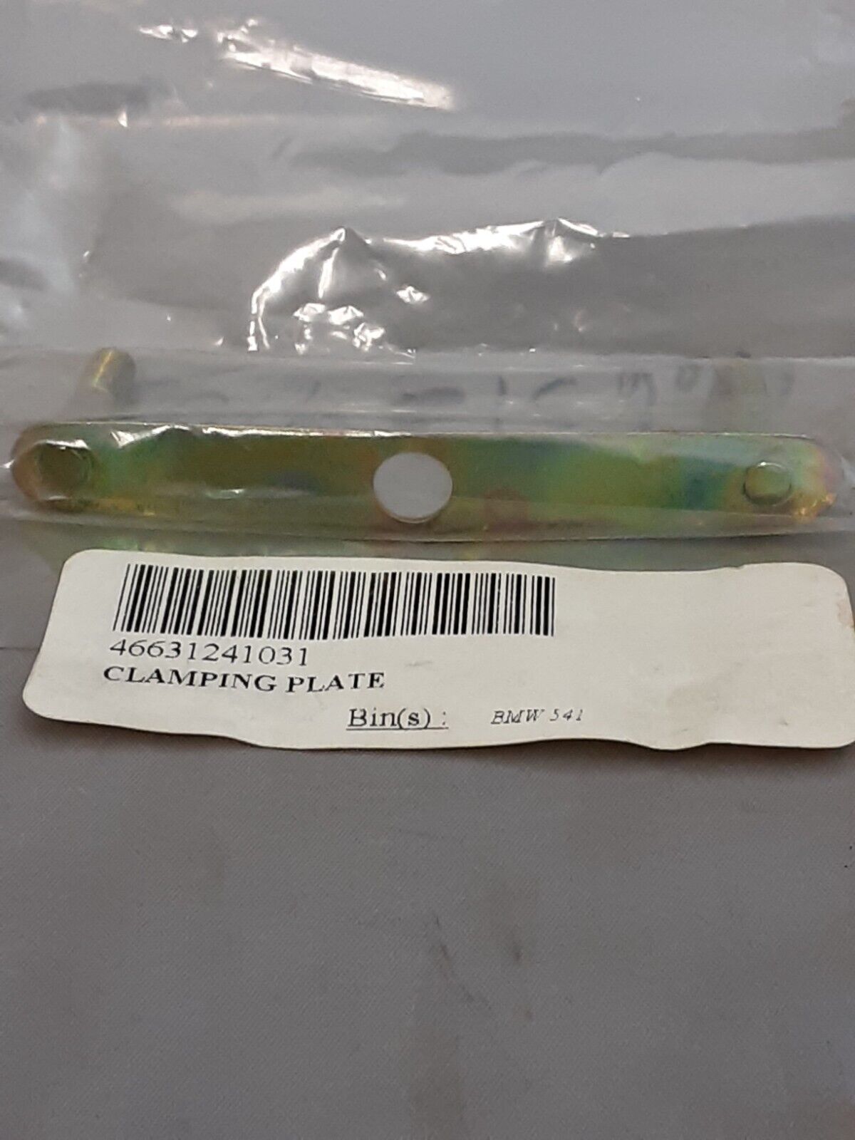NEW GENUINE BMW 46631241031 CLAMPING PLATE R100RT R45T R80RT