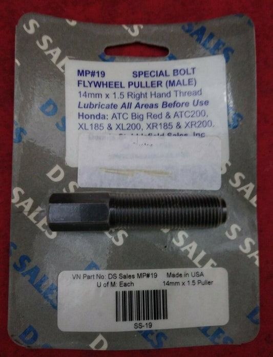 NEW DS Sales / Special Bolt Flywheel Puller (MALE) 4mm x 1.5 RH Thread / SS19