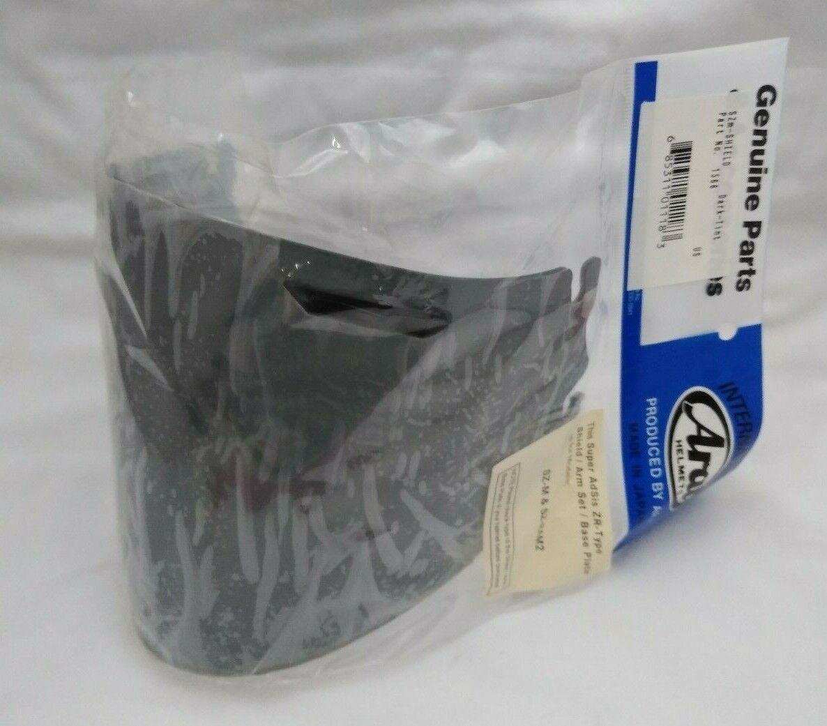 New ARAI Super AdSis ZR-Type Shield Visor / Arm Set / Base Plate/ Dark-Tint 1566