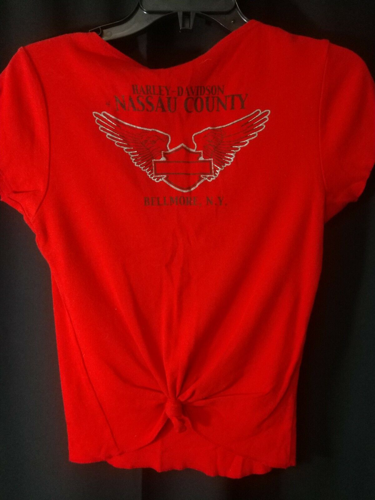 Women's Harley Davidson Red T-Shirt Size Med Nassau County Bellmore, NY