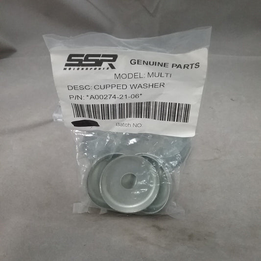 QTY4 NEW SSR A00274-21-06 CUPPED WASHER FITS VARIOUS SSR MODELS