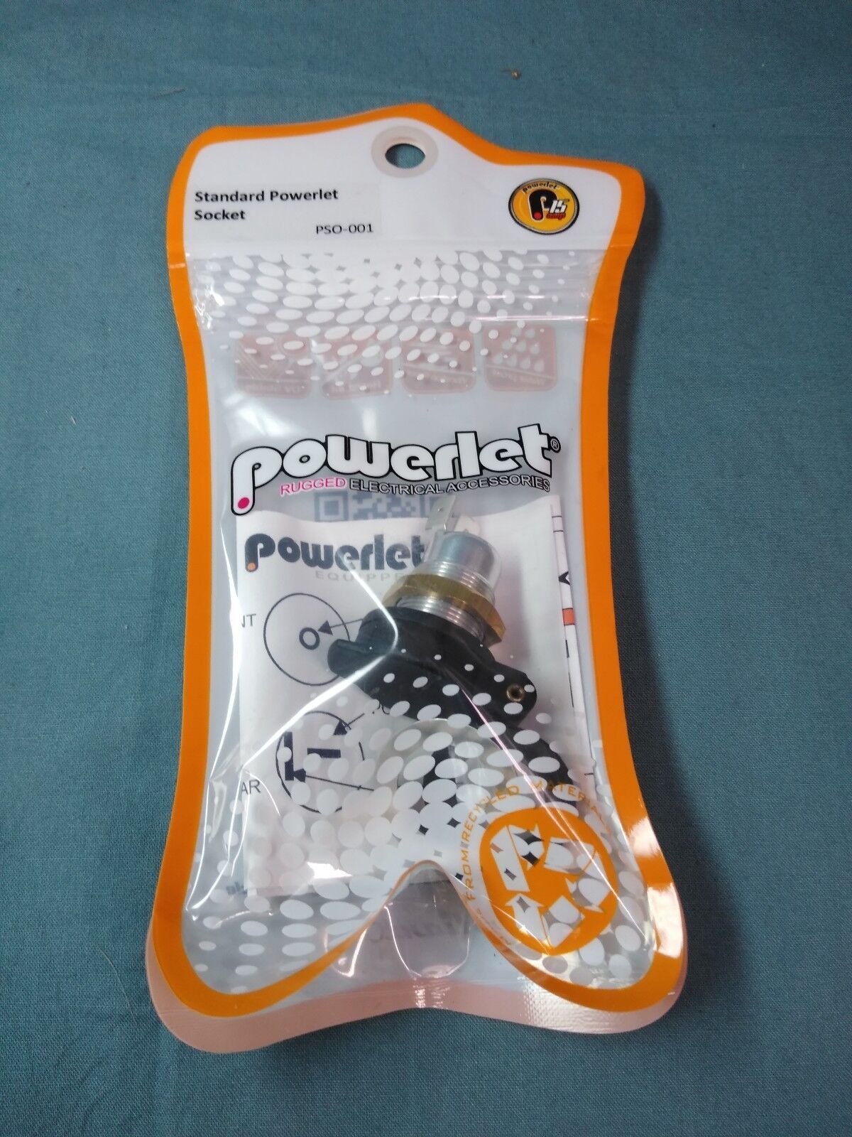 NEW Powerlet Motorcycle Powerlet Socket - Socket Only PSO-001