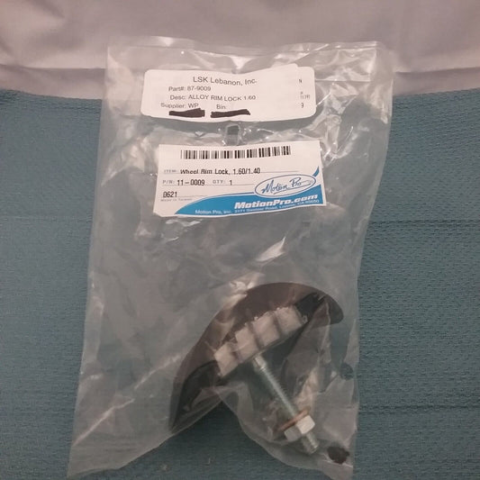 NEW GENUINE MOTION PRO 87-9009 RIM LOCK, ALUMINUM, 1.60/1.40