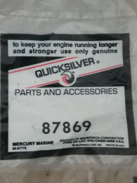 QTY5 NEW QUICKSILVER 87869 Ignition Switch Keys Retainer Mercury