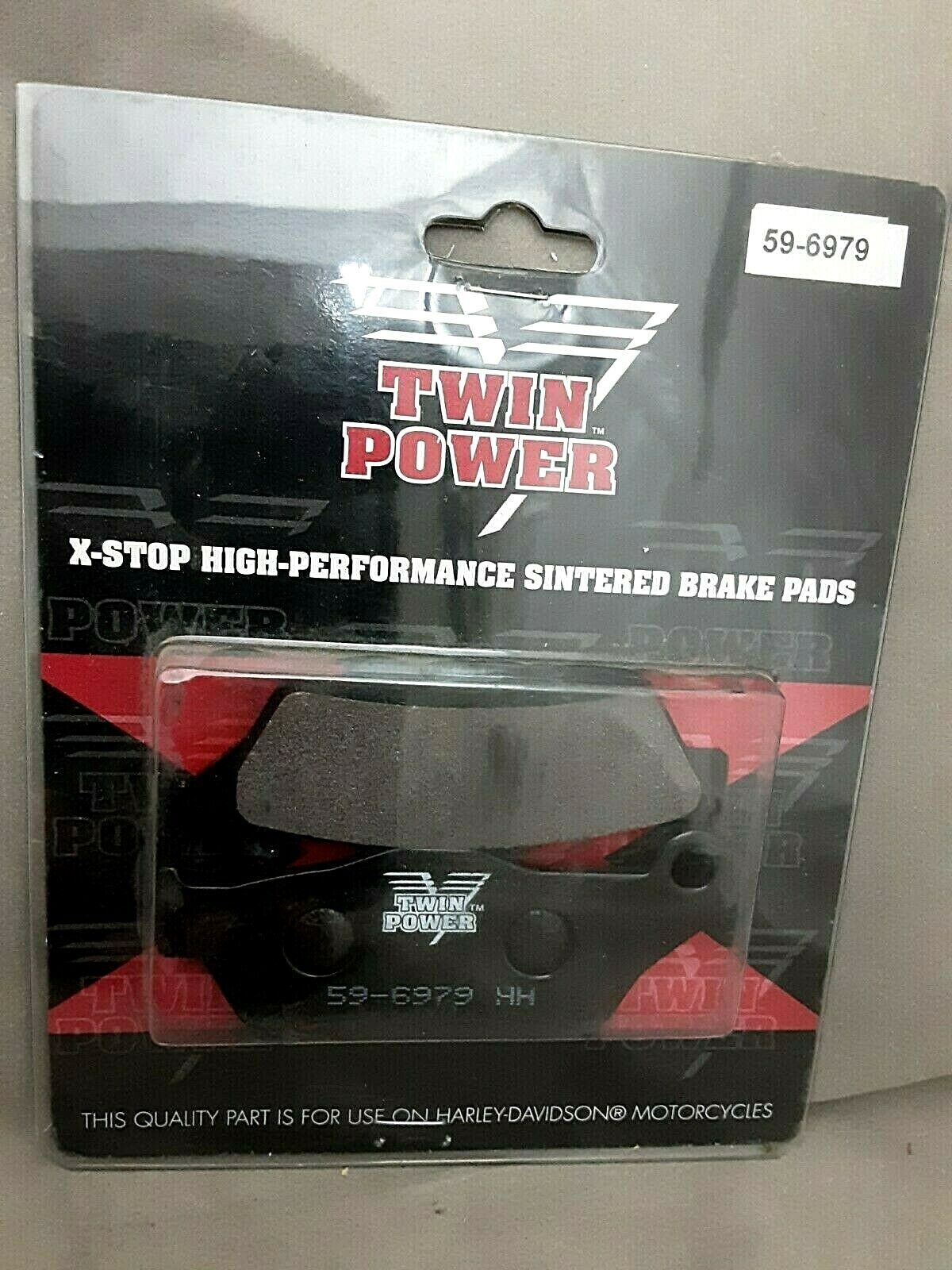 Twin Power 59-6979 X-Stop High Performance Sintered Brake Pads 07031S