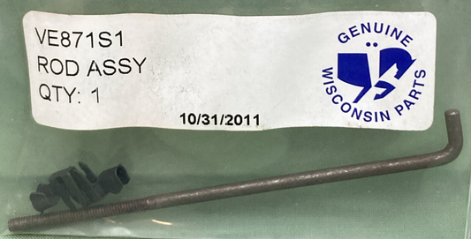 NEW GENUINE WISCONSIN VE871S1 ROD ASSEMBLY, GOVERNOR LEVER