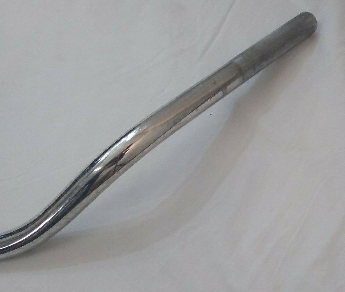 Chrome Motorcycle Handlebars 7/8" Width / 10" Handle Length / Full Length 39"