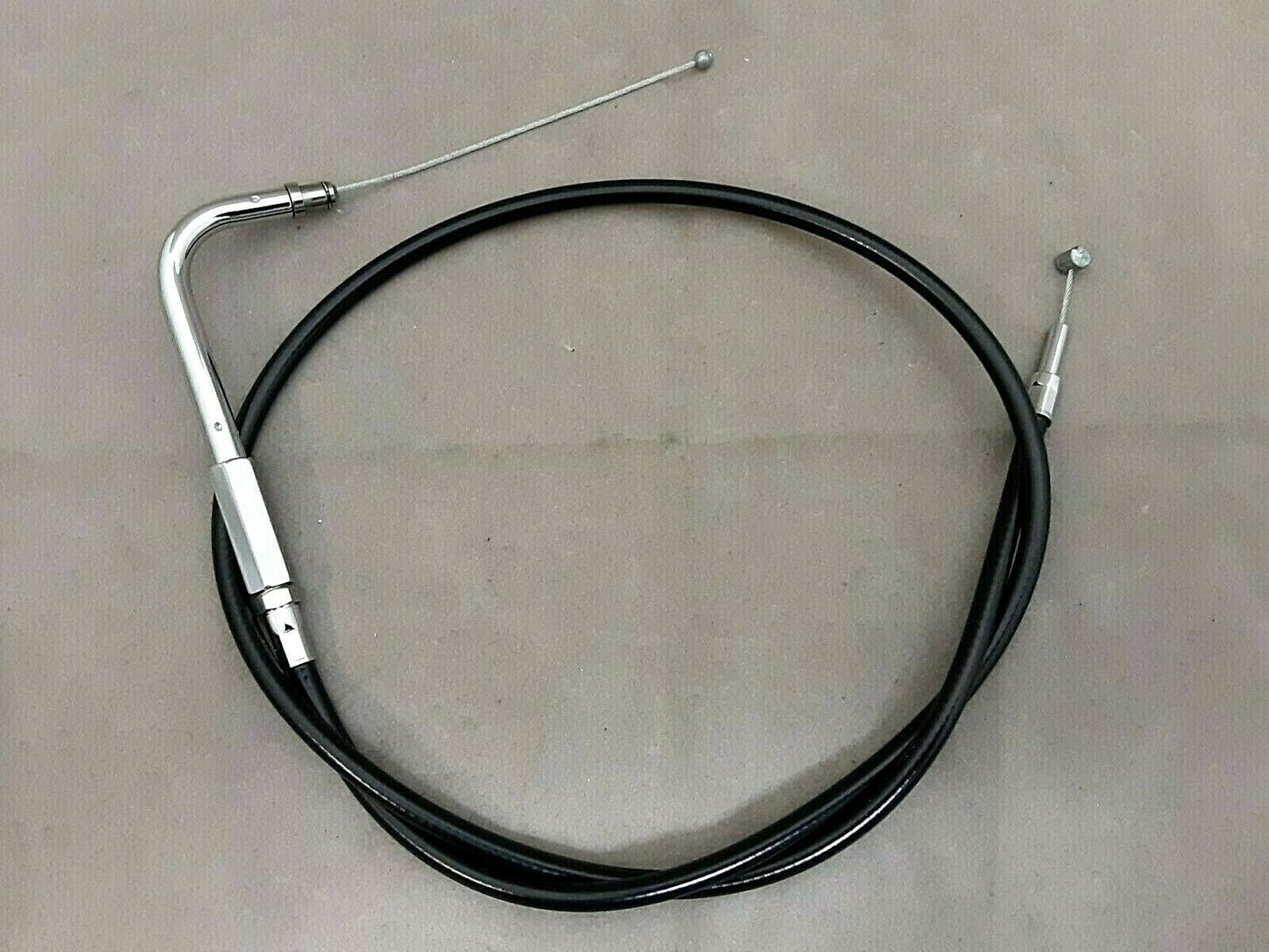 Drag Specialties 0651-0140 Alternative Length Black Vinyl Idle Cable 33"