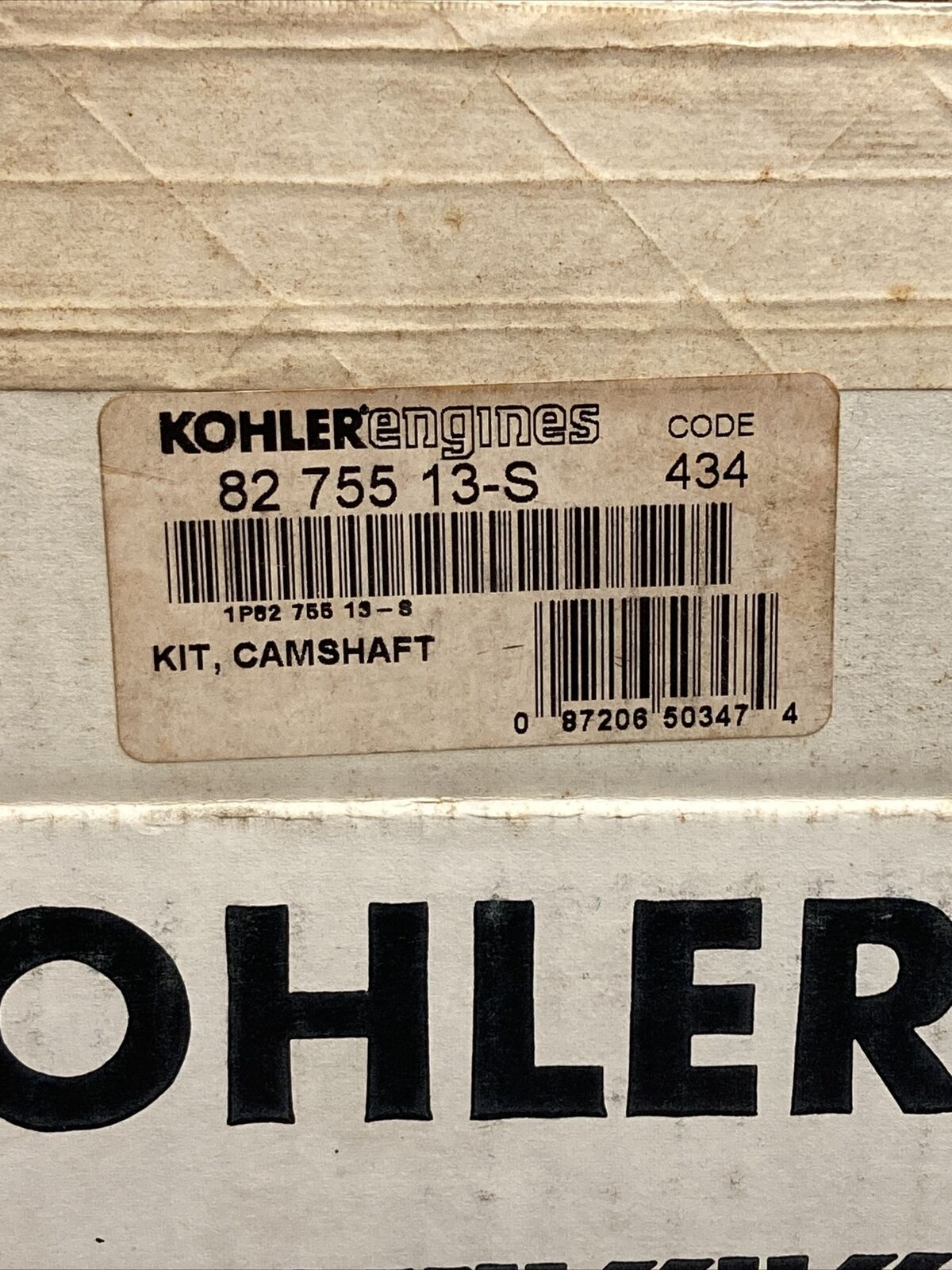 NEW KOHLER 82 755 13-S CAMSHAFT KIT