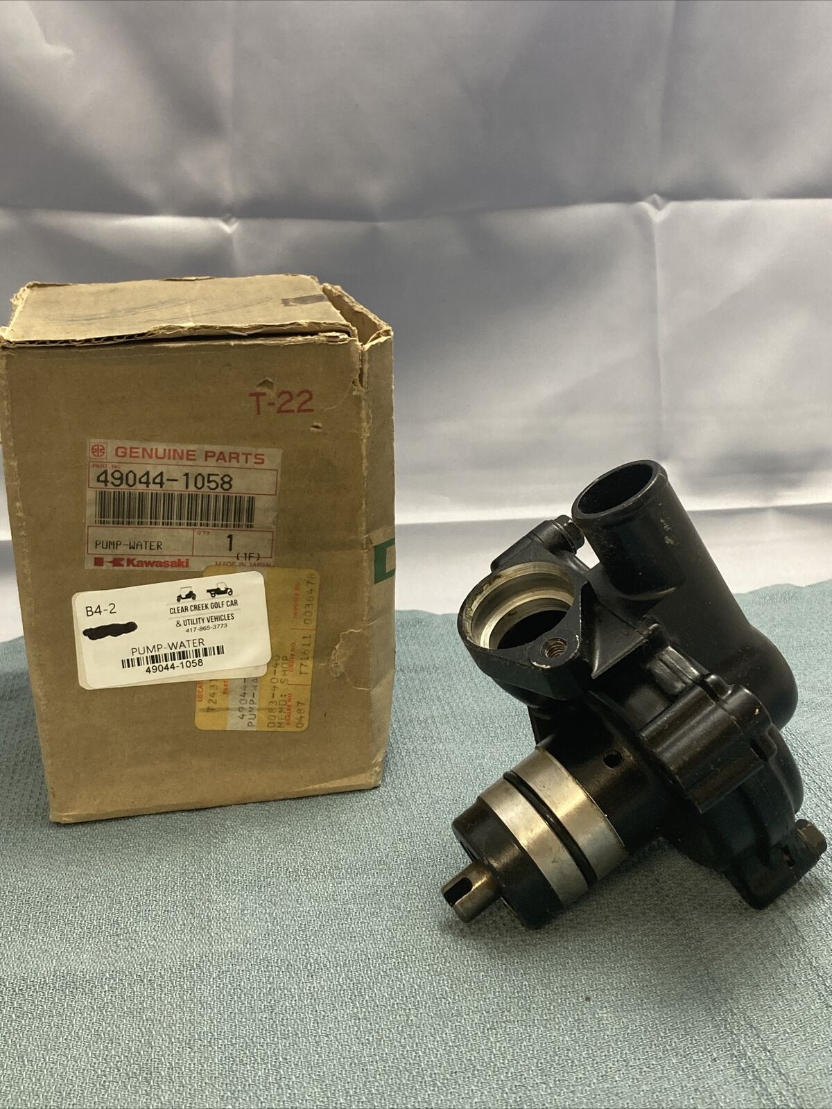 GENUINE KAWASAKI 49044-1058 PUMP-WATER