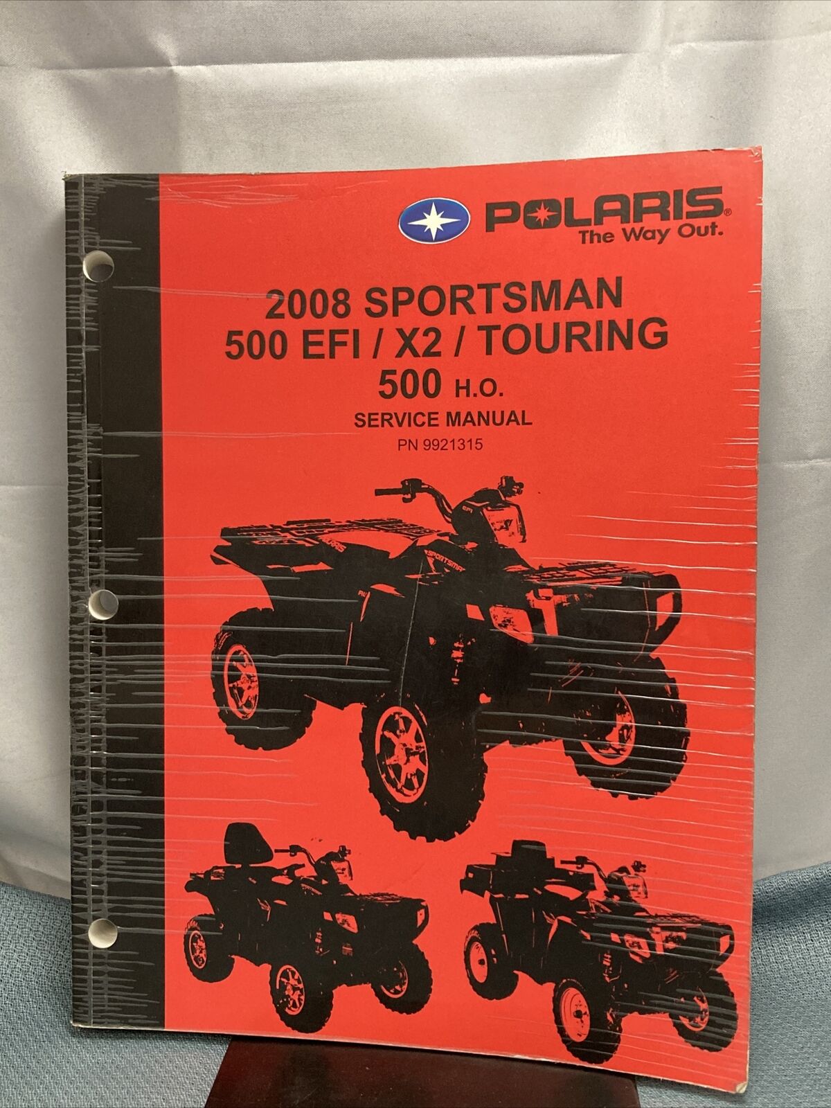 NEW POLARIS 9921315 SPORTSMAN 500 EFI/X2/TOURING 500 SERVICE MANUAL 2008