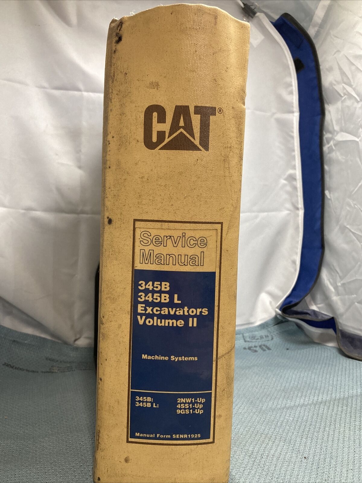 GENUINE CAT/CATERPILLAR SENR1925 SERVICE MANUAL 345B 345B L EXCAVATORS VOLUME II