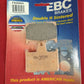NEW EBC HH Rear Brake Pads 08 09 10 11 12 13 14 15 16 Kawasaki Concours FA254HH