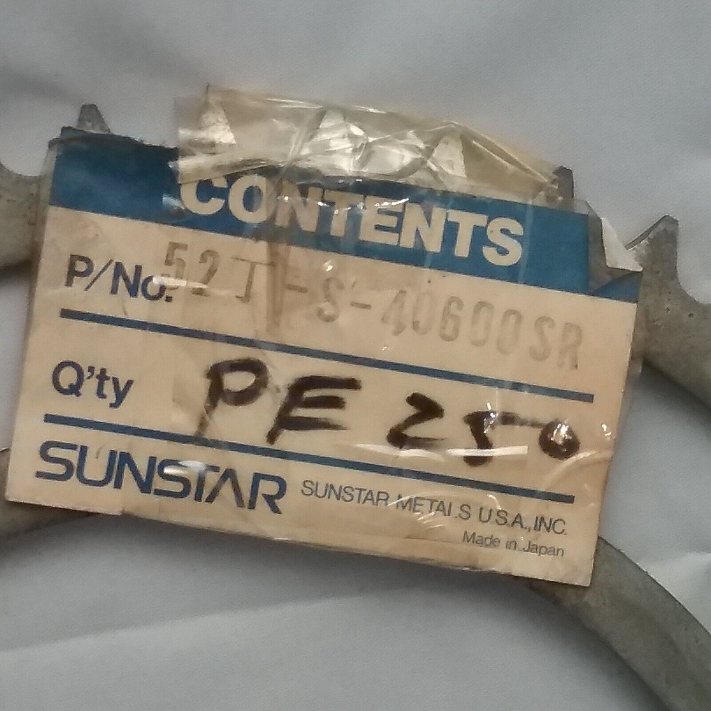 NEW SUNSTAR 52-520 Steel Rear Sprocket