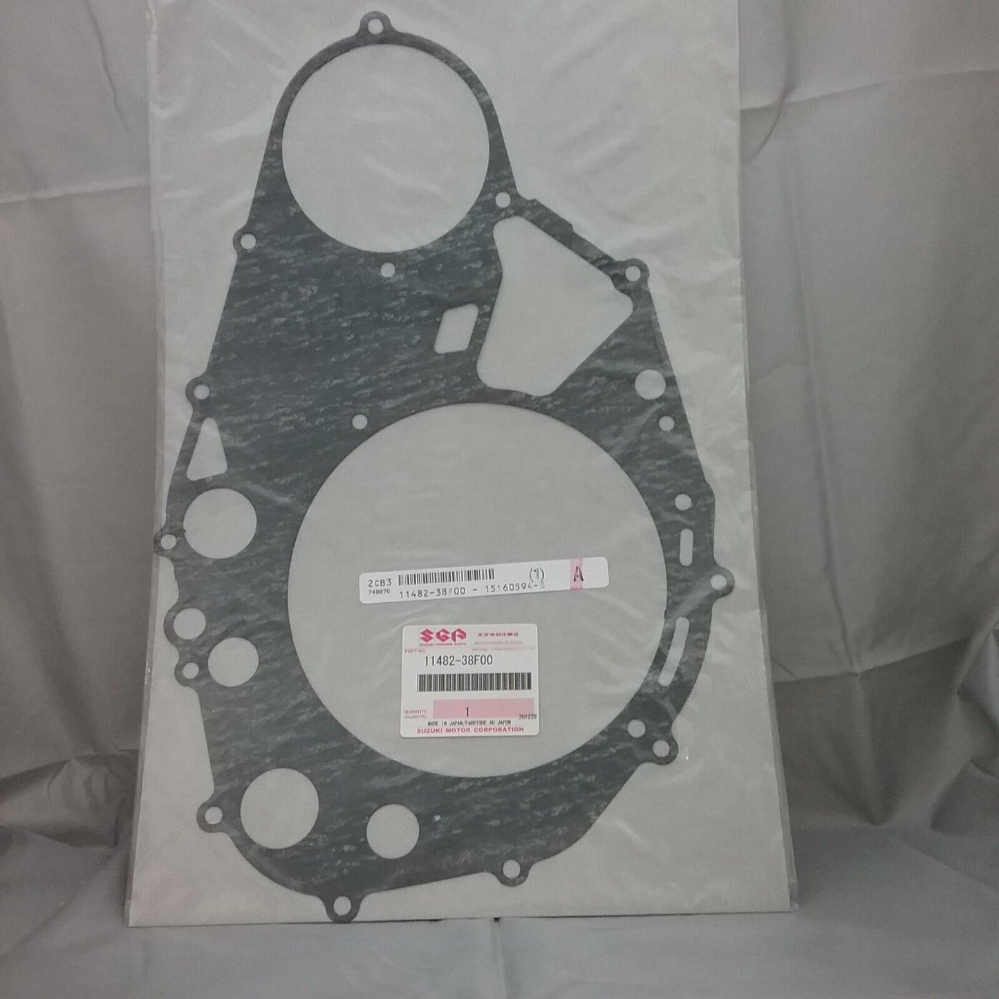 NEW GENUINE SUZUKI 11482-38F00 GASKET, CLUTCH COVER EIGER LT-F400